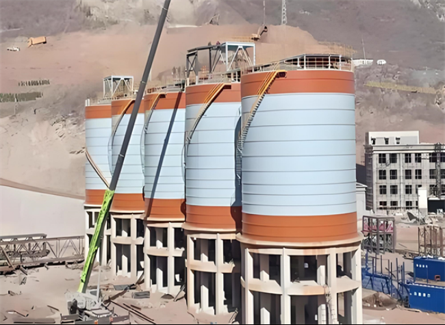 兰州高架钢板仓